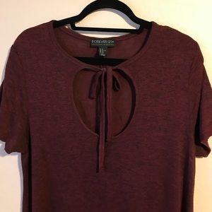 Forever 21 Plus Keyhole Cutout Dress